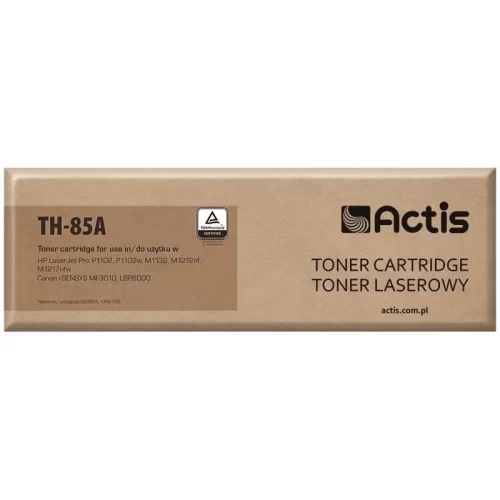 Toner ACTIS TH-85A (zamiennik HP 85A CE285A, Canon CRG-725; Standard; 1600 stron; czarny)-4383775