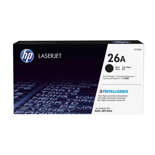 Toner HP CF226A (oryginał HP26A HP 26A; 3100 stron; czarny)-4383810
