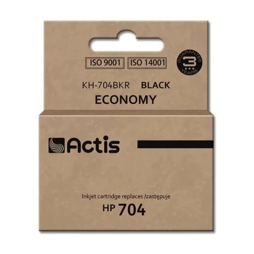 Tusz ACTIS KH-704BKR (zamiennik HP 704 CN692AE; Standard; 15 ml; czarny)-4385208