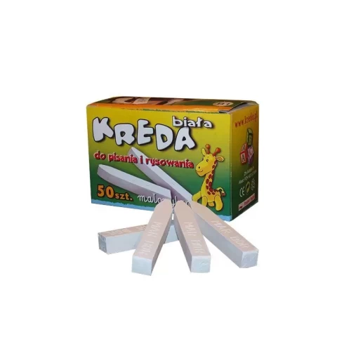 Kreda szkolna MAR-BOR B1 50szt. biała-4436809