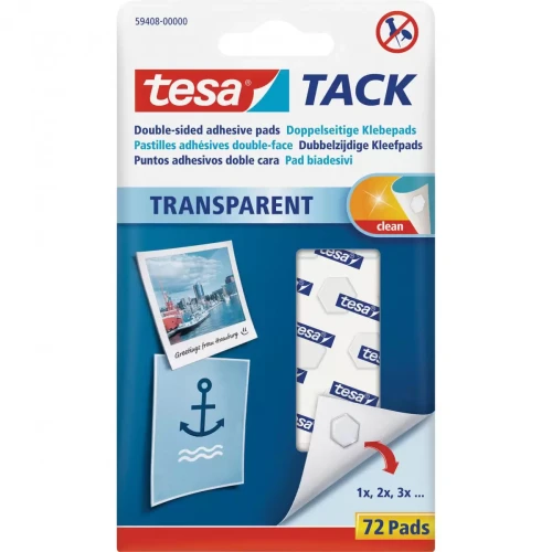 Płatki samoprzylepne TESA 72szt.-4494808