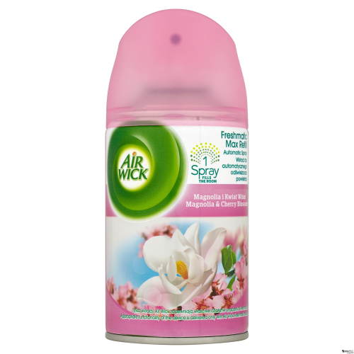 AIR WICK wkład do odświeżacza 250ml Freshmatic Magnolia i Kwiat Wiśni-4515909