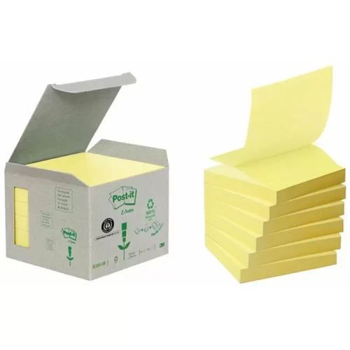 Notes samoprzylepny 75x75 POST-IT z-note 6x100 żółty-4526150