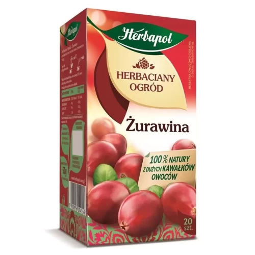 Herbata owocowa HERBAPOL 20 torebek żurawina-4538584