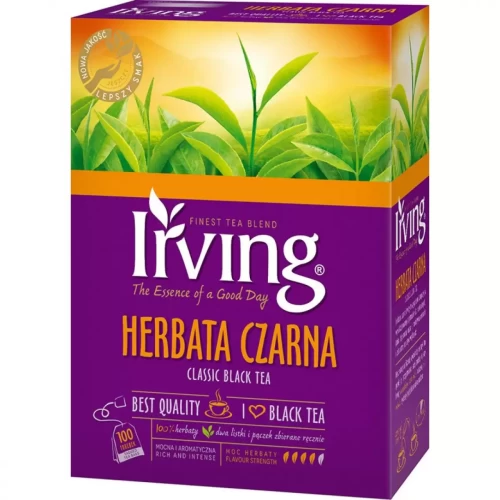 Herbata IRVING, czarna, 100 kopert-4584047