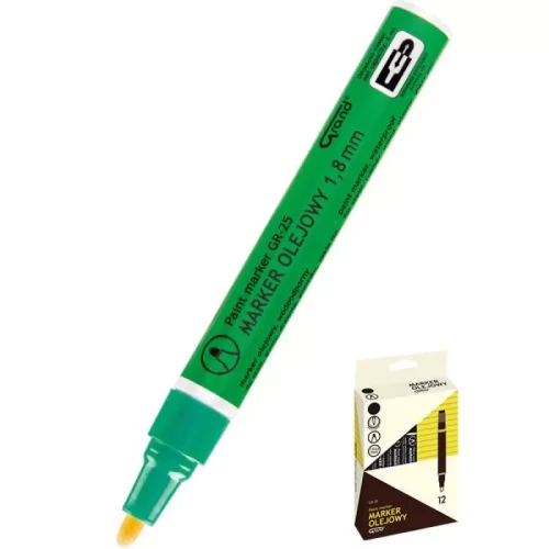 Marker olejowy GRAND Gr-25 zielony-4604933
