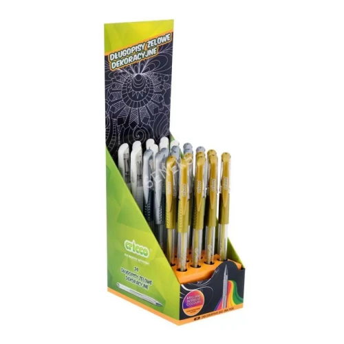 Długopis żelowy CRICCO 24szt.-4693198