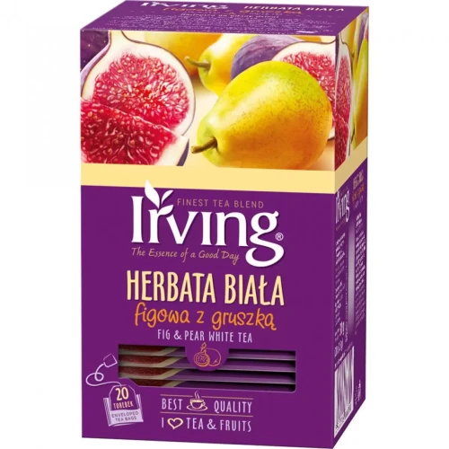 Herbata biała IRVING figowa z gruszką 20 kopert-4694545