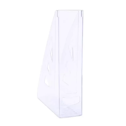 Pojemnik na czasopisma OFFICE PRODUCTS ażurowy przezroczysty-4809888
