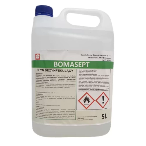 Płyn do dezynfekcji powierzchni i rąk BOMASEPT G 5l-4836064