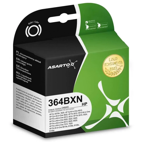 Tusz hp 364xl ASARTO 550 kopii czarny-4844060