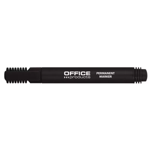 Marker permanentny 1-3mm OFFICE PRODUCTS okrągła końcówka czarny-4983516