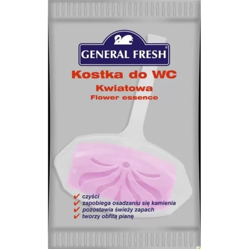 Kostka do toalety 35g GENERAL FRESH wc koszyk kwiatowa-4985919