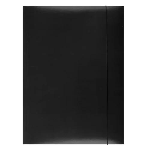 Teczka tekturowa z gumką A4 300g OFFICE PRODUCTS czarna-4986551