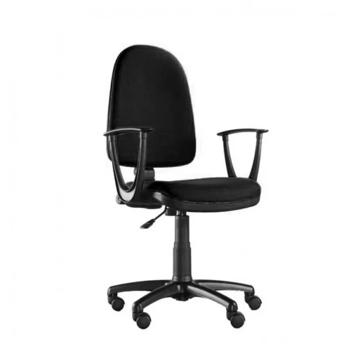Fotel biurowy OFFICE PRODUCTS Evia, czarny-5184703
