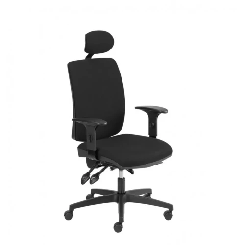 Fotel biurowy OFFICE PRODUCTS Kefalonia, czarny-5184705