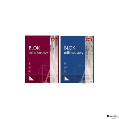 Blok milimetrowy A4 20k-5224940