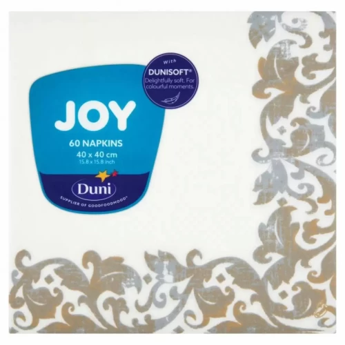 Serwetka 40x40 1w DUNI Festiva 50szt. biała-5251930
