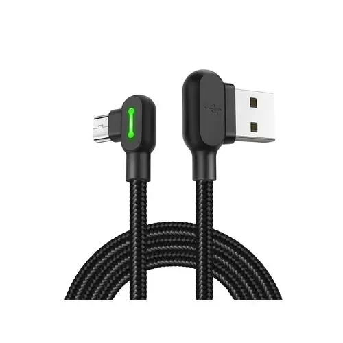 Kabel USB MCDODO micro kątowy 1,2m czarny-5274268