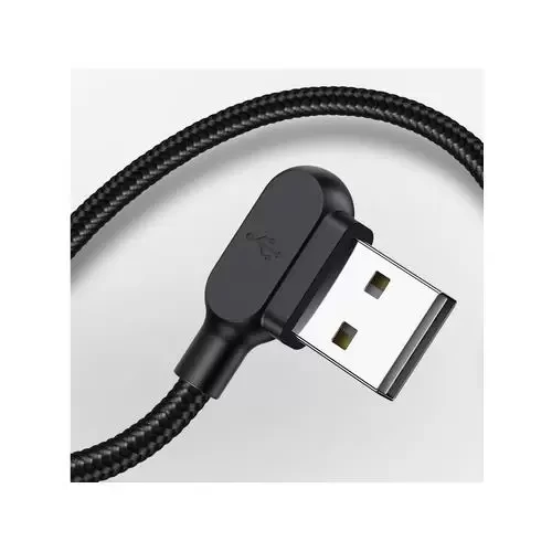 Kabel USB MCDODO micro kątowy 1,2m czarny-5274270