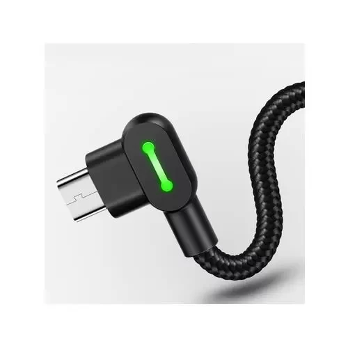 Kabel USB MCDODO micro kątowy 1,2m czarny-5274271