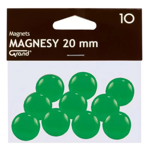 Magnes do tablic 20mm GRAND 10szt. zielony-5296941