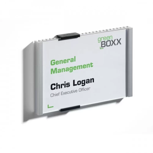 Tabliczka informacyjna DURABLE 14,9x10,5 aluminiowa-5296976