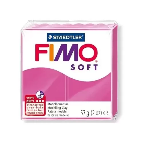 Masa termoutwardzalna 57g soft FIMO amarantowy-5334852