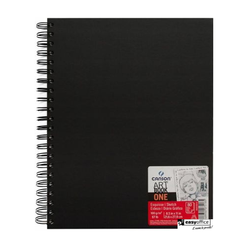 Szkicownik Canson ArtBook ONE 21,6x27,9 100g 80k. spirala 400110292-5350211
