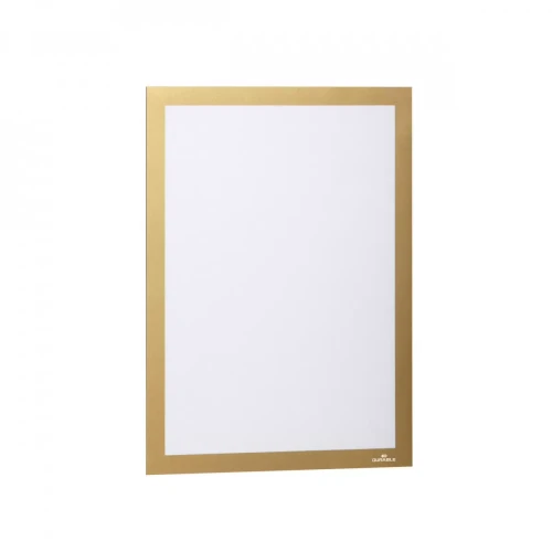 Ramka magnetyczna DURABLE samoprzylepna złota 2 szt.-5374231