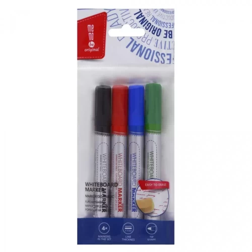 Marker suchościeralny MEMOBE 4 kolory-5416353