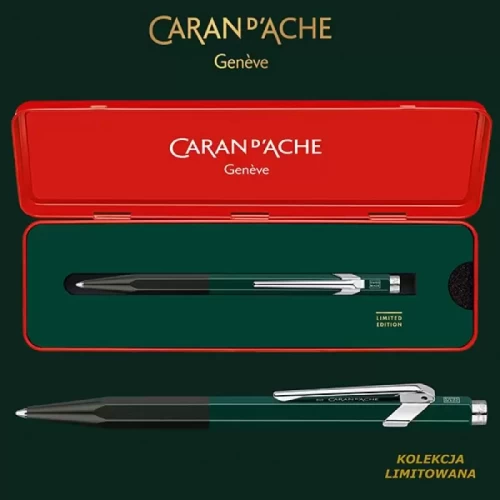 Długopis CARAN D'ACHE 849 Wonder Forest, M, zielony-5563805