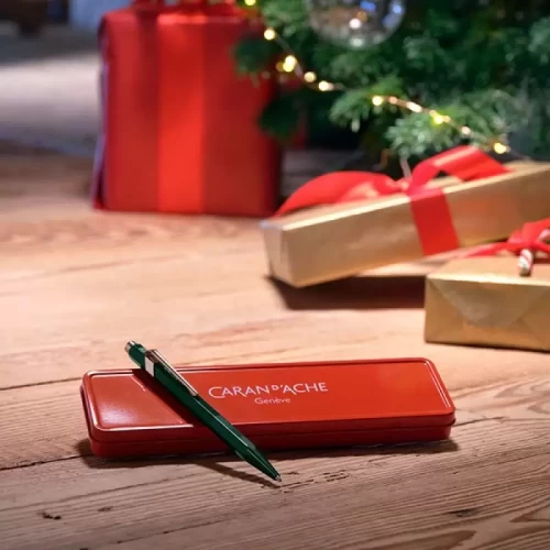 Długopis CARAN D'ACHE 849 Wonder Forest, M, zielony-5563807