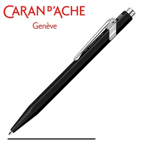 Długopis CARAN D'ACHE 849 Classic Line, M, czarny z czarnym wkładem-5585063