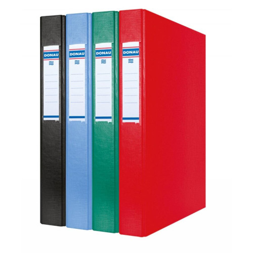 Segregator ringowy DONAU, PP, A4/2R/25mm, niebieski-5891578