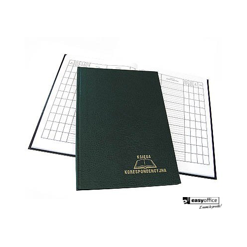 Księga korespond.192k zielona 229-013 WARTA-6041514