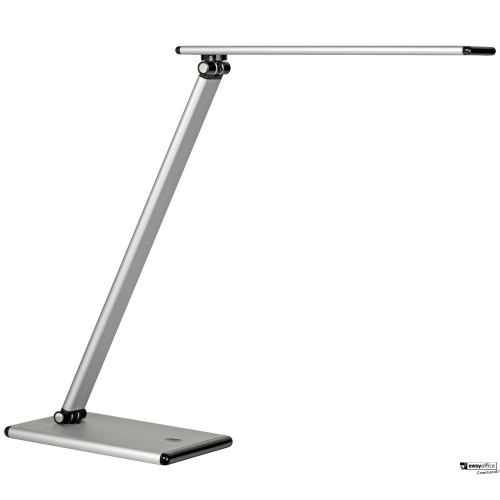 Lampka biurkowa UNILUX TERRA LED, metaliczny szary, dotykowy włącznik, 400077409-6041915