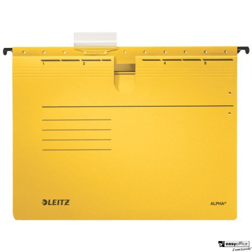 Skoroszyt zawieszany ALPHA żółty  Leitz 19840115-6044398
