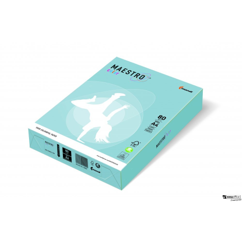 Papier xero MAESTRO COLOR A4 80g OBL70 błękit arktyczny-6044981