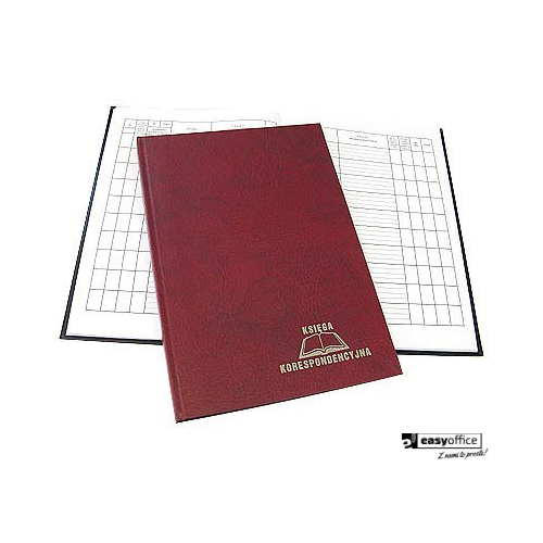 Książka korespondencyjna A4 192k - bordo WARTA 1824-229-012-6046325