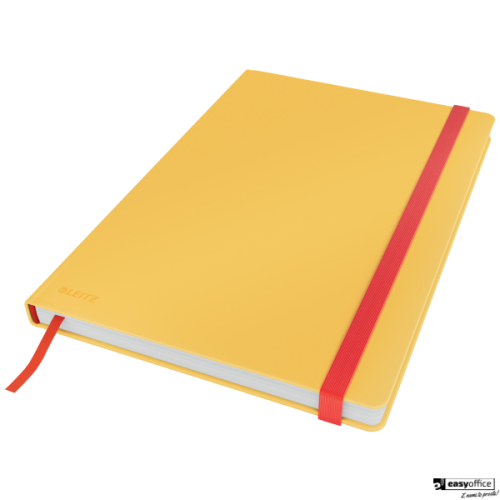 Notatnik Leitz Cosy, B5, kratka, żółty 44820019-6046824