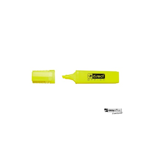 Zakreślacz D.RECT 1128 żółty 121006