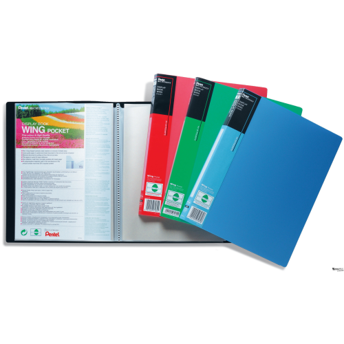 Album ofertowy WING, 40 kieszeni czarny DCF444-A PENTEL-6049335