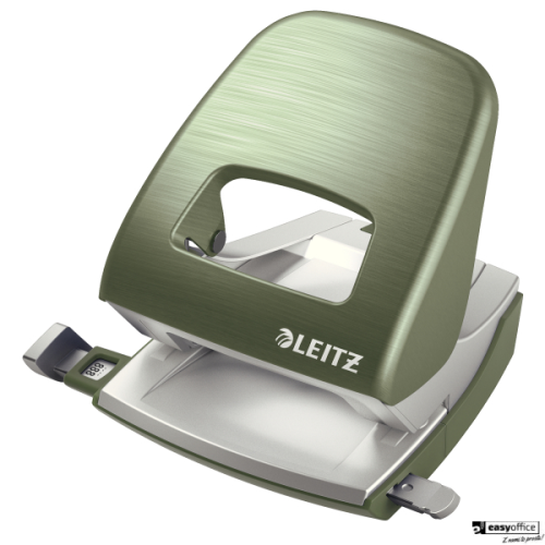 Dziurkacz duży metalowy Leitz Style, seledynowy, 10 lat gwarancji, 30 kartek 50060053-6055766