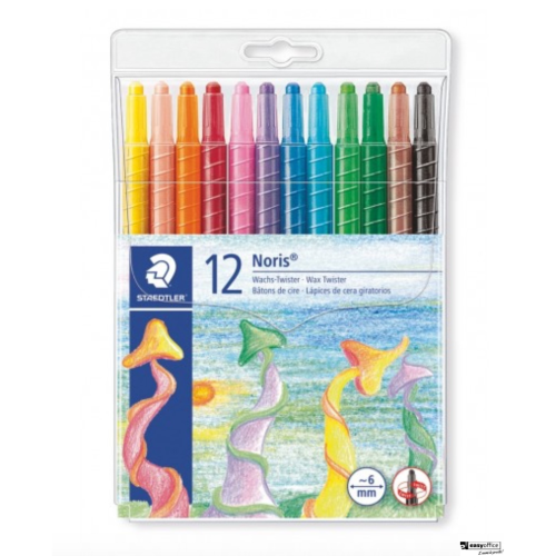 Kredki TWISTER-wykręc.12kol. S221 NWP12 STEADLER-6056574