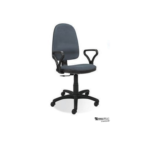 Fotel obrotowy BRAVO szaro-czarny CU-73 z mechanizmem CPT profil GTP-6059723