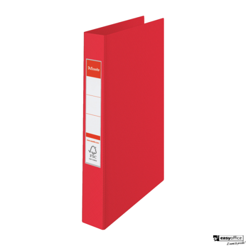 Segregator Esselte A4 z 2 kółkami, grzbiet 42 mm, czerwony, , 14451-6060891