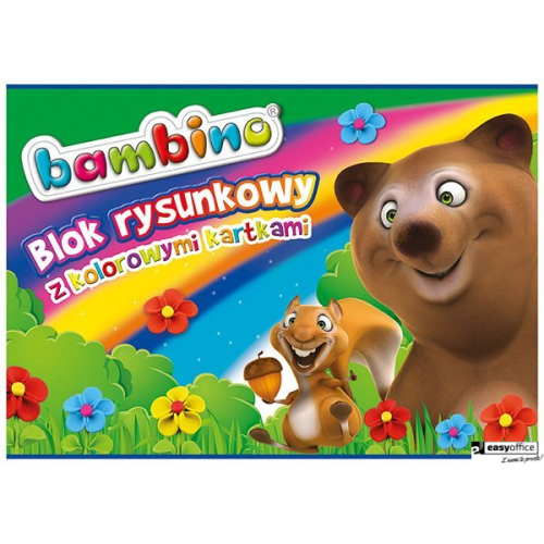 Blok tech.kolor BAMBINO A4 10kartek STANDARD-6061095