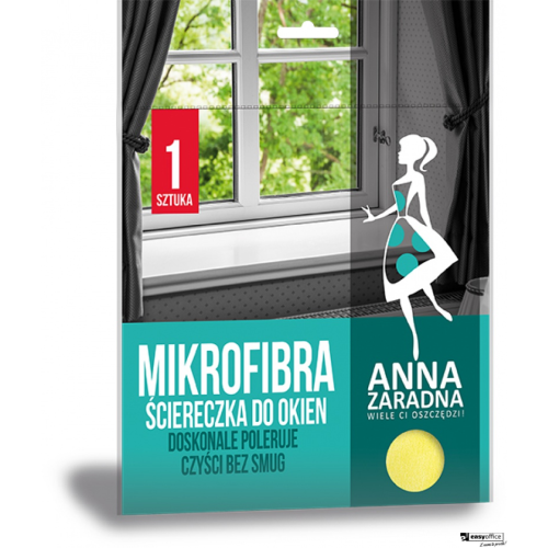 Ściereczka z mikrofibry do okien ANNA ZARADNA PS-2602-6063449