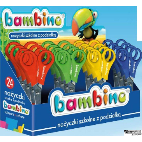 Nożyczki szkolne 13 MINI ZOO (24) 1932 BAMBINO ST.MAJEWSKI-6063794